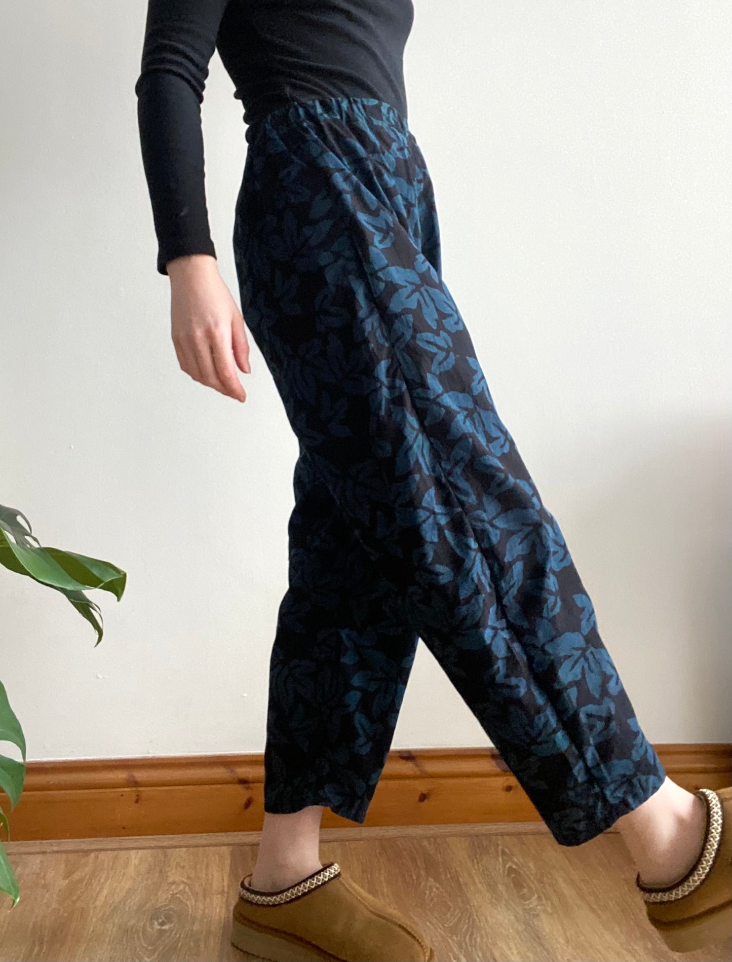 Ivy Block Printed Trousers