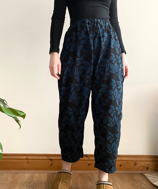 Ivy Block Printed Trousers